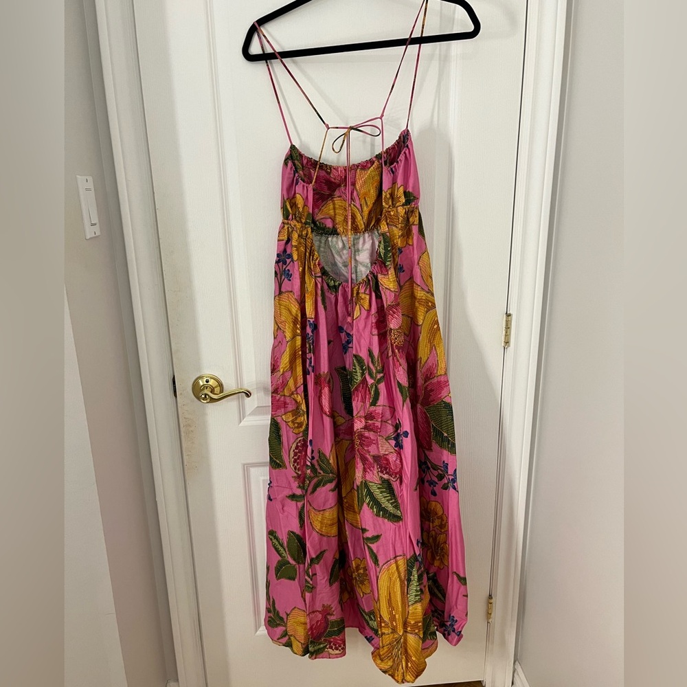 FARM Rio Pink Floral Maxi Dress / never worn - Picture 7 of 11